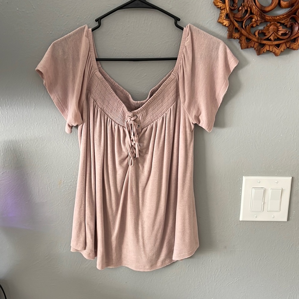 Pink top from American eagle !